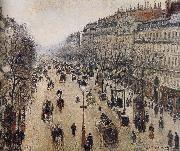 the morning the streets of Camille Pissarro